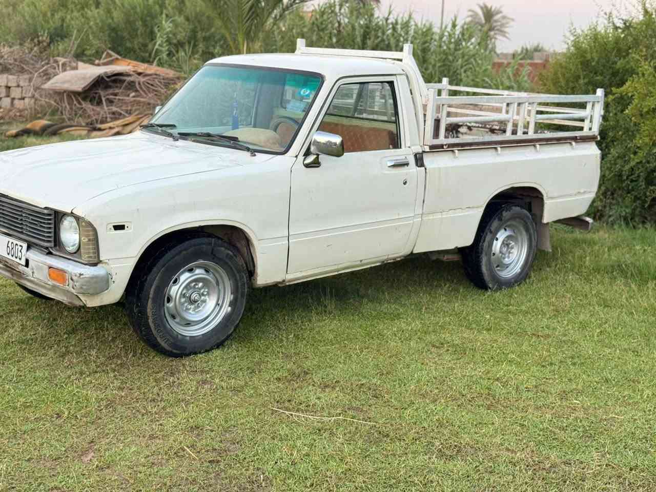 السلام عليكم 

لبيع بكم موديل1980
سنويه 2031 هزه جديده
كير محرك
 اكسل كلها بل شرط
شاصي شرط
اشاير سكنات كلها شرط
صدر جديد تواير جدد كهربائيايات كلها شغال 
مدوشمه مغلفه محجله كامله سياره وضع الشركه
السعر33
الاستفسار الاتصال على رقم ‏‪***********‬‏
