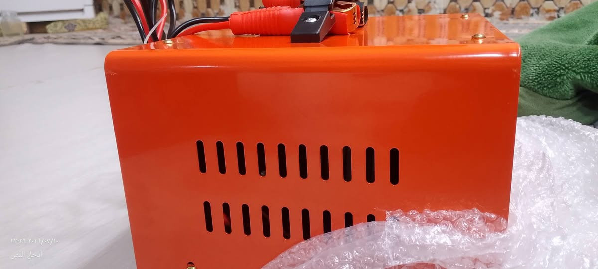 سلام عليك جهاز شحن بطاريات السيارات اي نوع شحنه 
جديده ما مستخدمه ولا مره شوف العين سعر٤٥ بي مجال 
شراي اتصل 
***********
