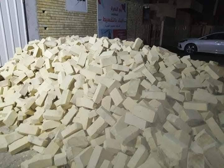 طابوك للبيع يوجد  #طابوق معامل العمارة  عدد 8000طابوقه #وزياده500 #ويوجد #تك 4000وزياده# 250 ويوجد كسر للبيع  اتصال  على الأرقام التاليه أو مراسله عل واتساب  *********** // ***********
نوع بيرنا (الطيب-العماره)  
ونوع انجكتر. قوه ولون وعدد كامل وقالب واحد  للاستفسار ومعرفه السعر فقط عمارة, ميسان
