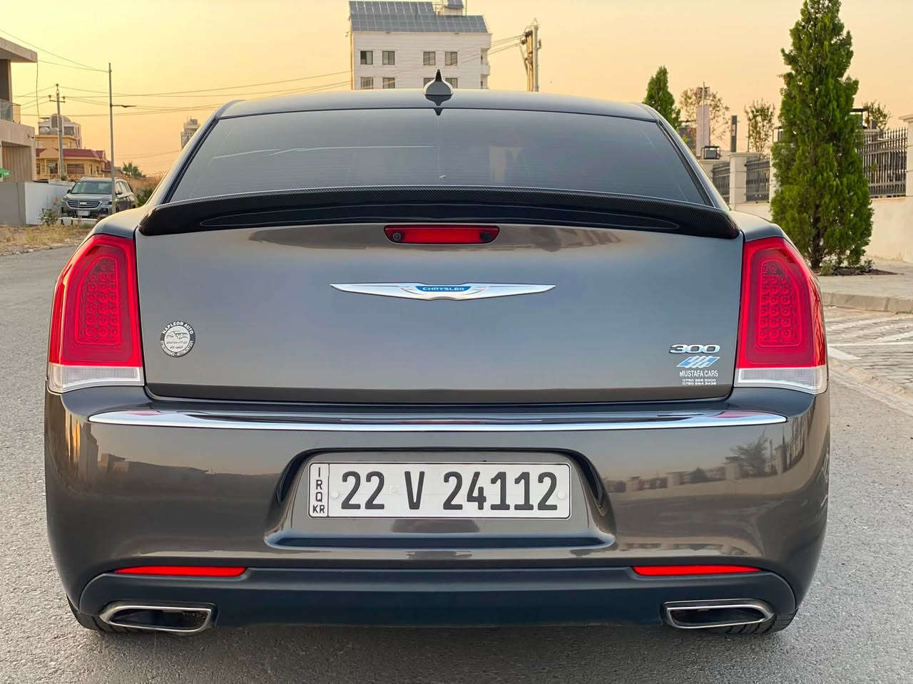 سلام عليكم

‏ CHRYSLER 300 2023

حجم محرك : 3.600 V6
ماشيه  : Mi 22,400

بيع او مراوس مع سيارات ارقام شمالي فقط 

ضرر :💯 
بدون صبغ ✅
بدون ايرباك ✅
بدون تبديل ✅
بدون دواخل ✅

سياره بيها بارد ع كد شبر فقط 

السعر : 26,800💰بيها مجال بسيط 

سياره مرقم اربيل فحص وهزه وسنويه كله جديد تحويل بنفس يوم بسم مشتري 

اربيل 📍

للاستفسار او اتصال على 
***********
متواجد في جميع وسائل تواصل ماعدا واتساب
