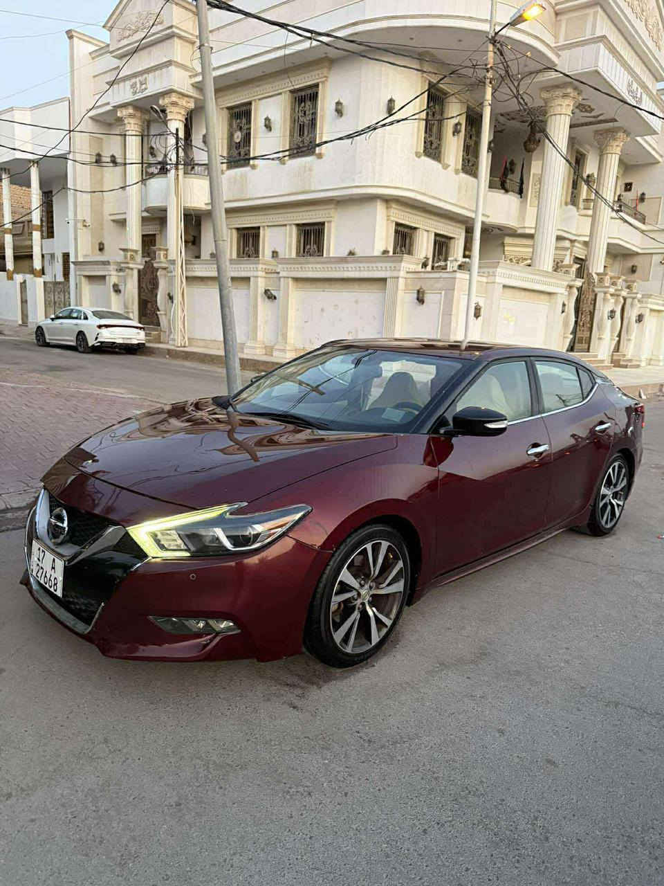 نيسان مكزما 2017
حادث امريكا تبديل صندوك وصبغ الجاملغين الخلفيات بدون ارباك 
ماشيه 170كيلو متر 
بسمي محرك مكفول 6سلندر 
كير مكفول 
تبريد وتدفئه شغالات 
ولا كلوب بالدشبول 
كهربائيات فول ولا دكمه عطلانه 
للتواصل ***********
موجود ع الفيس و الوتساب. 
سعرها 110وبيها مجال بسيط سعر اكسنت 
السيارة جلد كشنات كهرباء تدفئه كشنات 
تحكم ستيرن بصمه شاشه ماوس 
اسف ع الاطاله السماوا, المثنى
