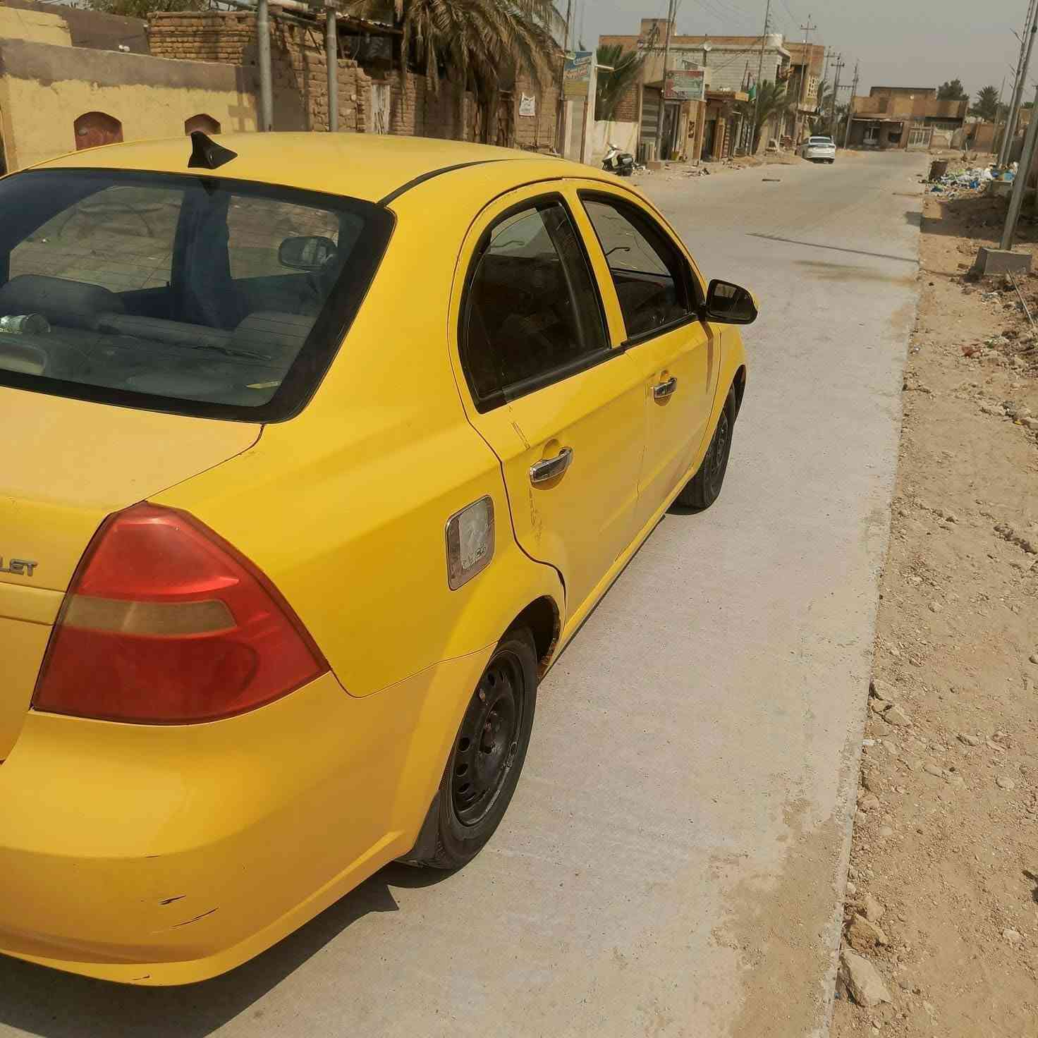 سياره افيو 2007 اي نقص ما بيها ماعدا المكينه بيها تبخير سياره جاهزه من جميع الجهات طخم تاير كهربائيات جاهزه السياره سعره ب ٤٠ وبيها مجال***********@
