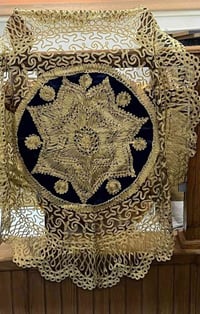 تحفية نحاسية • مفرش طاولة • مناشف ٢