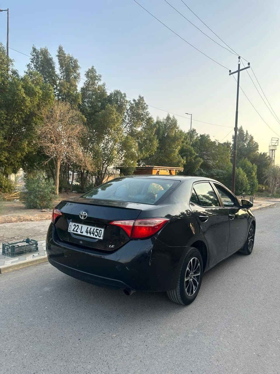 للبيع تويوتا كورلا 2017 وارد أمريكي
محرك 1.8
الممشى 143,000 كم

حادثها ضربة بسيطة من الخلف كما موضح بالصور
والباقي كفاله
شواصي – لغود – حوض خلفي سليم
المكينة والكير حداديه مكفول
التبريد ثلج ❄️

المواصفات Le
تحكم ستيرن
جامات شفط
مثبت سرعة
كاميرا خلفية
نظام ECO

📄 رقم اربيل باسمي
تحويل ثاني يوم

💰 السعر: (128) وبيه مجال
📍 العنوان: (بغداد الطالبيه )

📞 ***********
