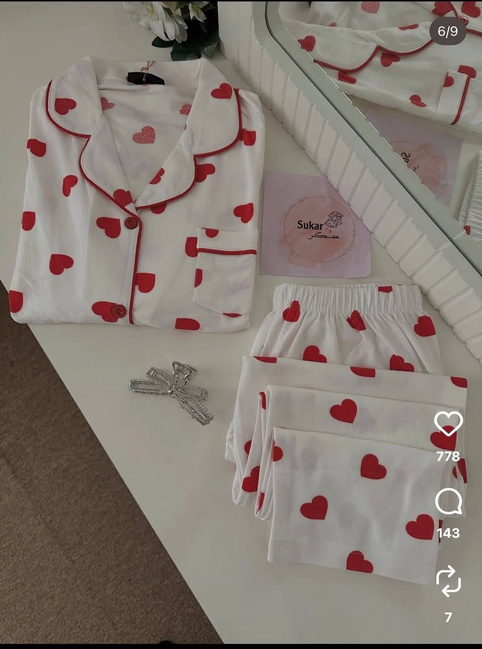 وصل تراك عيد الحب ❤️
كميه محدوده❤️
#السعر_15الف_15الف 
#السعر_15الف_15الف 
تراك بهاري ردن درجه اولى

القياس s.m.L.xL.xxL
توصيل الف دينار دخل المسيب وجميع محافظات العراق


**إذا كنت صاحب هذا الإعلان وتريد حذفه لأي سبب، رجاءا أرسل رسالة إلى الدعم الفني**