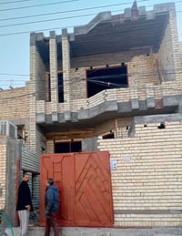 حي الاطارات • هيكل طابقين • ١٢٠م