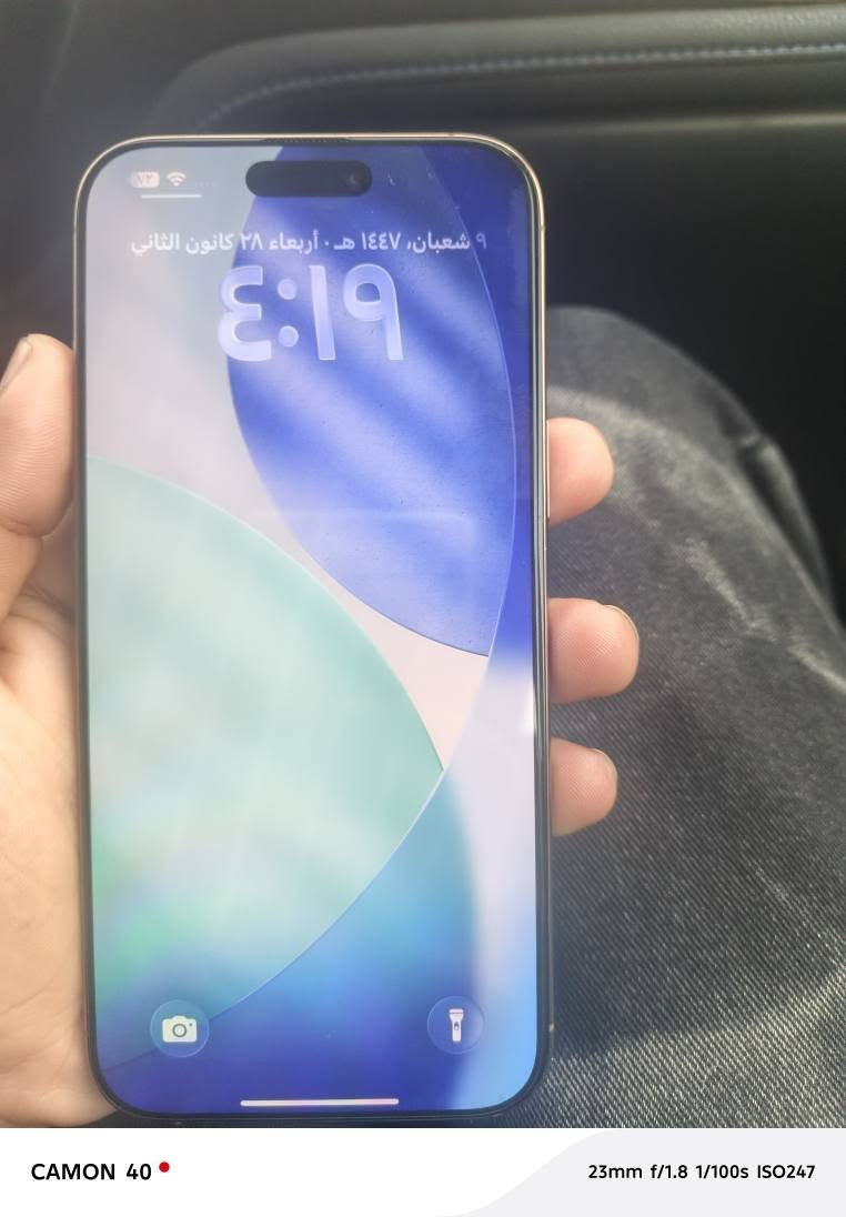 ايفون ١٦ برو ماكس
بطاريه ٩٧ جهاز نضيف تجي وشوف ب عينك سعره مليون و ٣٥٠ رقمي بيه وتساب ***********
