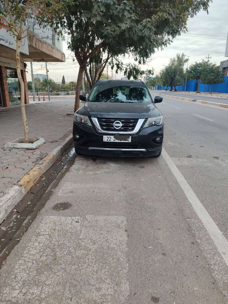 نيسان باثفندر موديل 2017 فول مواصفات بس سلايت نيه بي صبغ گيرو مكينه بشرت دبل اكسل 3مقعد سوكان هيتر كشن هيتر 6 بستن *********** أربيل, العراق
