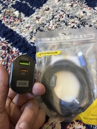 شاحن ٦٥ واط • كيبل ١٠٠ واط • ماركة ممتازة