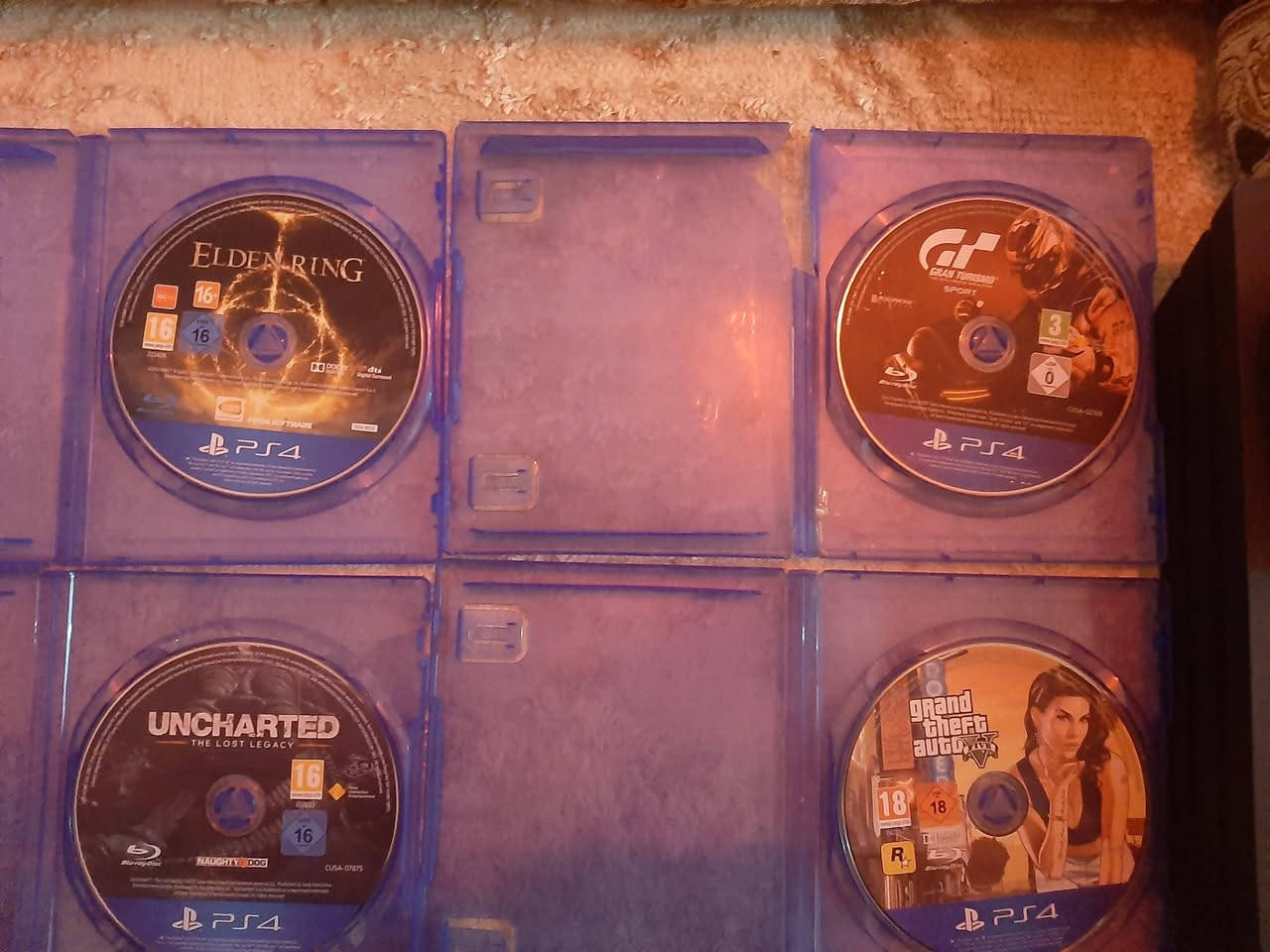 موجود بلي 4 برو اونلاين عن قريب يتهكر جوستك 1  ويا 4 أقراص واحد تيرا مامفتوح ب325 قفل مع التوصيل مجاني مكاني ناصريه توصيل موجود


**إذا كنت صاحب هذا الإعلان وتريد حذفه لأي سبب، رجاءا أرسل رسالة إلى الدعم الفني**