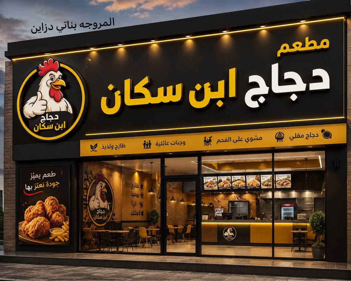**مو أي دجاج يملي العين.. بس "دجاج
دجاج أبن سكان /بسمايه😎🔥
لأنكم تستحقون الأفضل، جمعنالكم النظافة، الجودة العالية، والطعم العراقي الأصيل اللي يلوگ لقلوبكم.. بدون أي زفرة، ونضافة توب التوب من أول لقمة لحد آخرها! 🍗✨
🍢 **منيو المشويات العراقي على أصوله:**
 * **تكة دجاج:** تذوب بالفم من الاستواء 🤤
 * **تكة لحم:** طعم مأصل ومغمس بالنكهة 🥩
 * **أجنحة دجاج:** متبلة بتتبيلتنا الخاصة والسرية 🍗
 * **عرايس:** مقرمشة ومتروسة لحم يفتح النفس 🥙
 * **دجاج مسحب & سمك مسكوف:** مشوي على الفحم والريحة توديك لغير عالم! 🐟💨
 * بالإضافة إلى تشكيلة واسعة من أشهى المشويات المتنوعة 🍖
> ✨ **شعارنا:** جودة تطير العقل، نكهة أصلية، وأسعار تناسب الكل.. أكلنا يومي وطازج 100%!
> 
# 📍 **أهلاً وسهلاً بكم في موقعنا:**
 * 🗺️ **العنوان:** بسماية – الشارع العام (مقابل مجمع B…)
 * 📞 **خدمة التوصيل والسفري:** ***********
**دجاج ابن سكان… مو مجرد وجبة، هذا الطعم اللي صدگ يستحق التجربة!** ❤️
