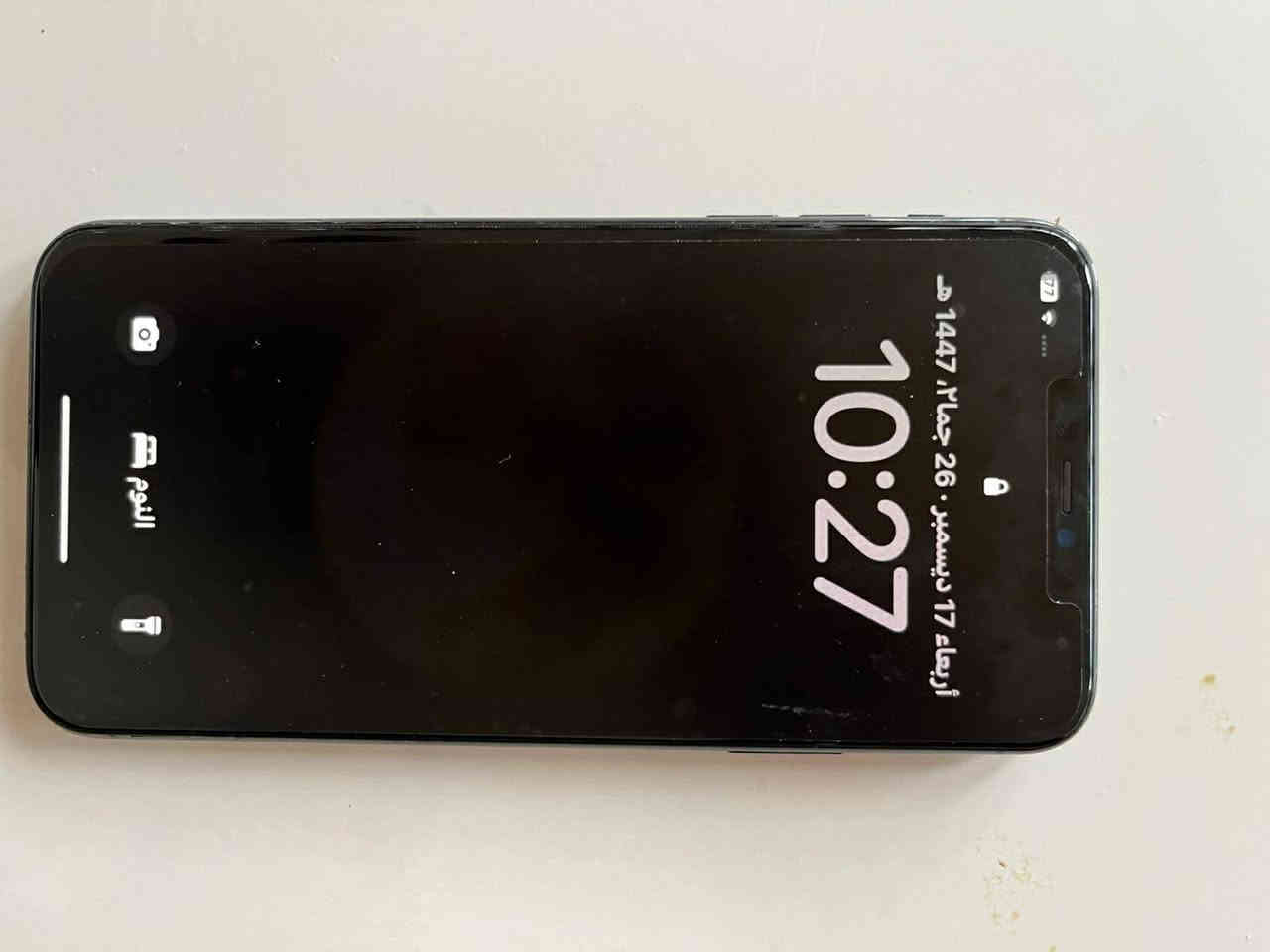 سلام عليكم للبيع ايفون 11برو ماكس مبدل شاشه فقط بطاريه 88بلادي السعر 310وبي مجال مكان سماوه الوركا 
الاستفسار واتساب فقط ***********
