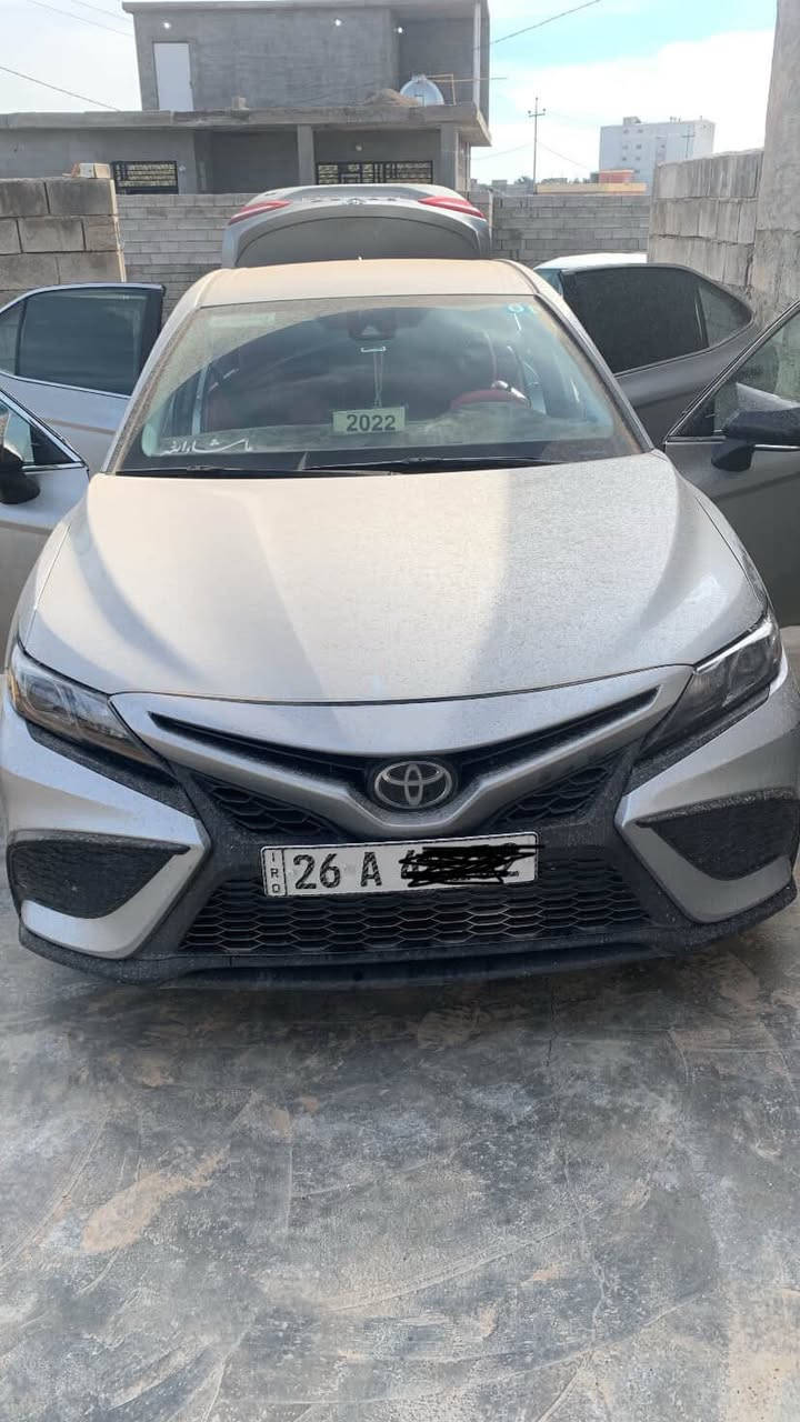 السلام عليكم
للبيع كامري 2022 SEوارد أمريكي
لون سلفر مميز
داخل أحمر
ماشية 91 ميل
رادار وتحديد مسار 
كامرة
رقم صلاح الدين مميز ب أسمي 
ضررالسيارة جنطة تعديل بارد 
صور الضرر مرفقة 
بدون ايرباك 
بچم كبس
السعر235 وبيها مجال 
مكان السيارة صلاح الدين قضاء العلم 
للتواصل الاتصال بالرقم ***********
