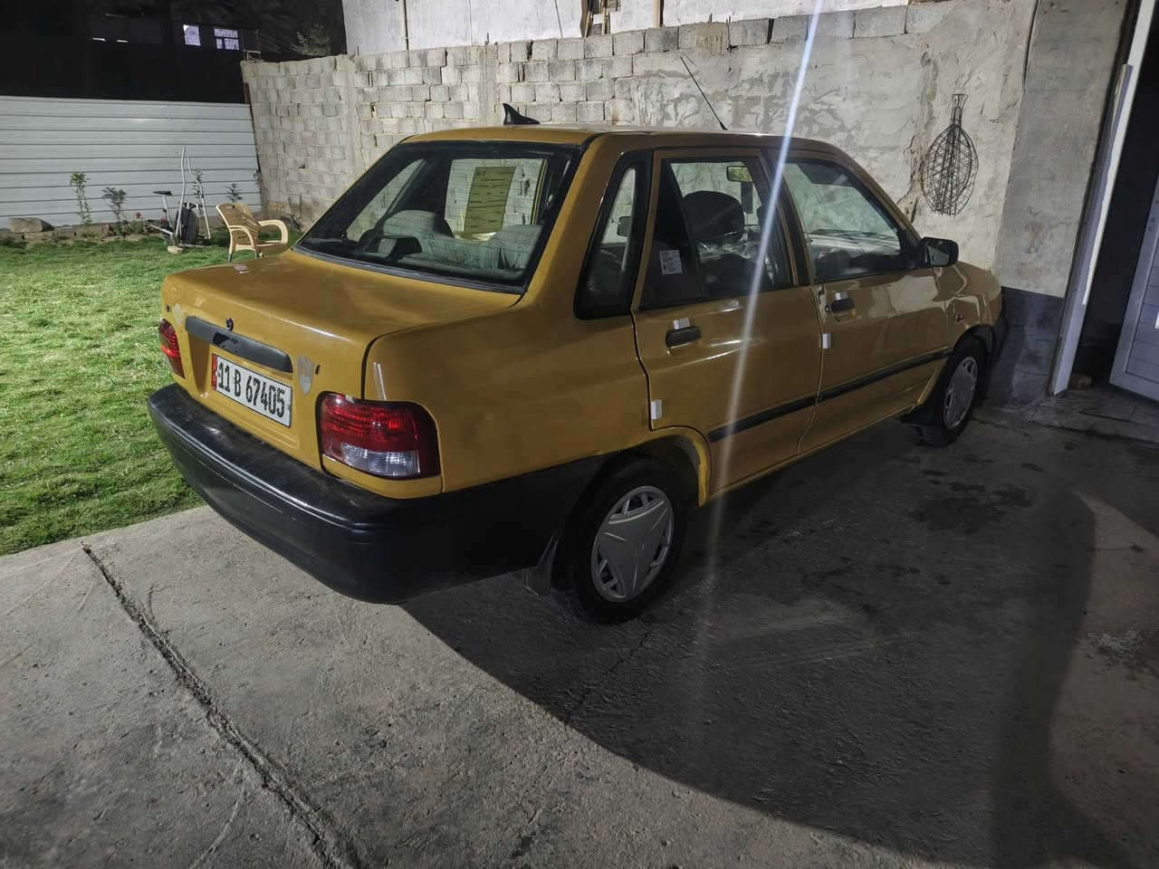 سايبه موديل 12 سياره جديده شواسه جديده رقم بغداد***********
