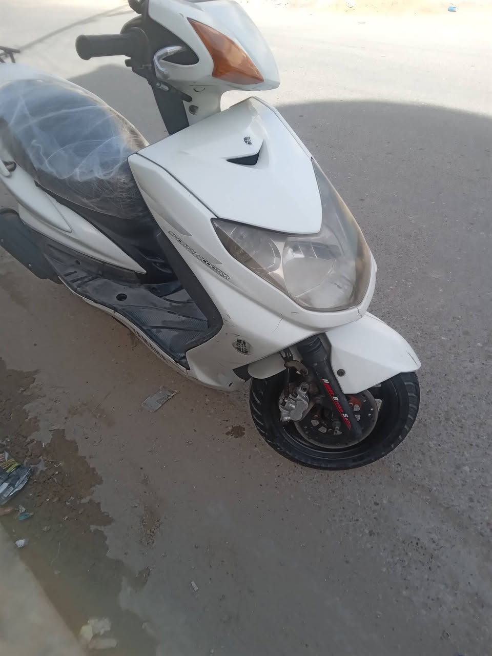 سلام عليكم.... مكلف بلنشر
دراجة سكنس(فحل )  🛵 للبيع
دراجة شلعه معدل كهربائيات كلهه شغاله 
دراجة جديده  بلادية
أي نقص مابيهة
جيب فيتر وتعال افحص

العنوان بغداد الدورة ..***********
