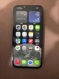 آيفون 13برو ماكس ذ256 ب79 مبدل فقط شاشه وضهر مكسر نفس ما مبين بصوره حه...