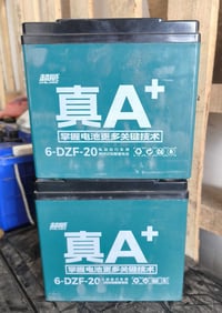 بطاريات باسكيل • مستعمل • ٢ قطع