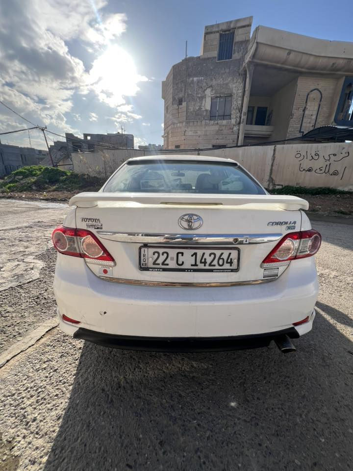 تيوتا كورلا 2010 وارد خليجي ضررها صبغ جاملغ يسار و إصبعين بالبوند محرك 16 سعر 130و بيها مكاني موصل للاستفسار اكثر على الرقم ***********

