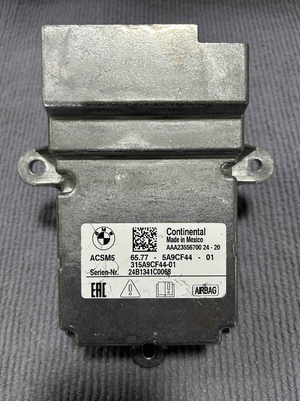🔥 BMW ACSM / SRS Modules Available

OEM Genuine ACSM airbag control modules for BMW F/G/U series platforms.

Available inventory includes:
✔ OEM Virgin Units
✔ OEM Take-Off Units
✔ Tested Used Modules
✔ Replacement / superseded part numbers supported

━━━━━━━━━━━━━━━

Supported platforms:

✅ G30 / G31 / G32
✅ G11 / G12
✅ G14 / G15 / G16
✅ G01 / G02
✅ G05 / G06 / G07
✅ G60 / G68 / G70
✅ U06 / U11 / U12
✅ BMW i-series / MINI platforms

━━━━━━━━━━━━━━━

Services provided:

🔧 VIN processing
🔧 Remote coding & programming
🔧 CAFD injection
🔧 Deployment / crash data solutions
🔧 Plug & play setup support

All supplied modules include:
✔ Remote coding assistance
✔ Lifetime technical support

Send us:
📸 ACSM label photo
📸 VIN number
📸 Fault codes

We’ll confirm compatibility, interchange numbers, and replacement solutions.

🌍 Worldwide shipping available

📱 WhatsApp:
https://wa.me/message/YE7BLLCZSOO5D1

#BMW #ACSM #SRS #BMWAirbag #BMWCoding #BMWProgramming #BMWModules #BMWGSeries #BMWFSeries #CarElectronics #BMWSpecialist


**إذا كنت صاحب هذا الإعلان وتريد حذفه لأي سبب، رجاءا أرسل رسالة إلى الدعم الفني**