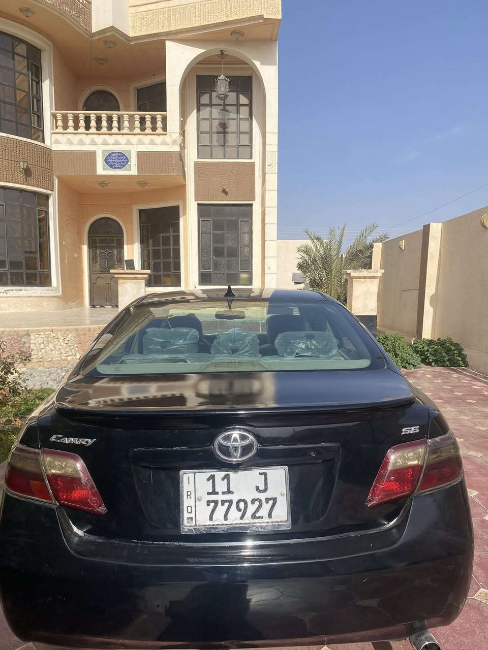 كامري ٢٠٠٨ أمريكي مصبوغه حزام رقم بغداد تحويل ثاني يوم السعر ٨٨ ورقه وبيها مجال مكان الرمادي رقم الموبايل ***********
