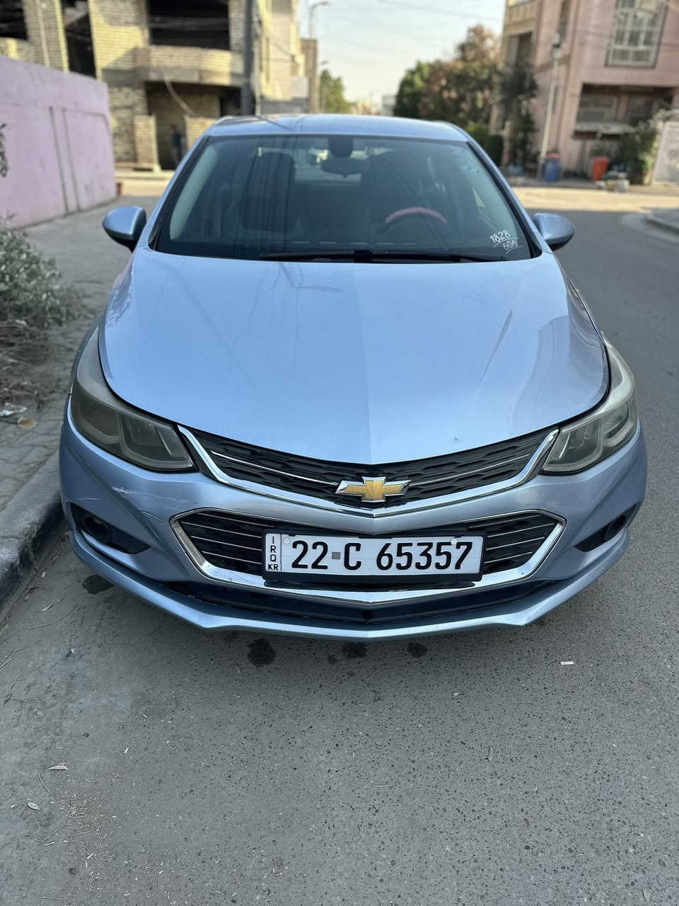 سلام عليكم … للبيع فقط
كروز ٢٠١٨ وارد امريكي صور الحادث مرفقة  بالمنشور ويا السونار  ، رقم اربيل بأسمي تحويل ثاني يوم ، مكان السيارة بغداد الاعظمية ، السعر ٨٨ وبيها مجال بسيط ، غير متواجد عالفيس فقط اتصال ‭٠٧٧٠ ٠٠٩ ٤١٩٥
