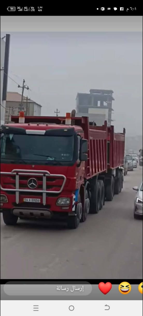 سلام عليكم للبيع اكتروس قاطره مقطوره موديل 2007 /***********
