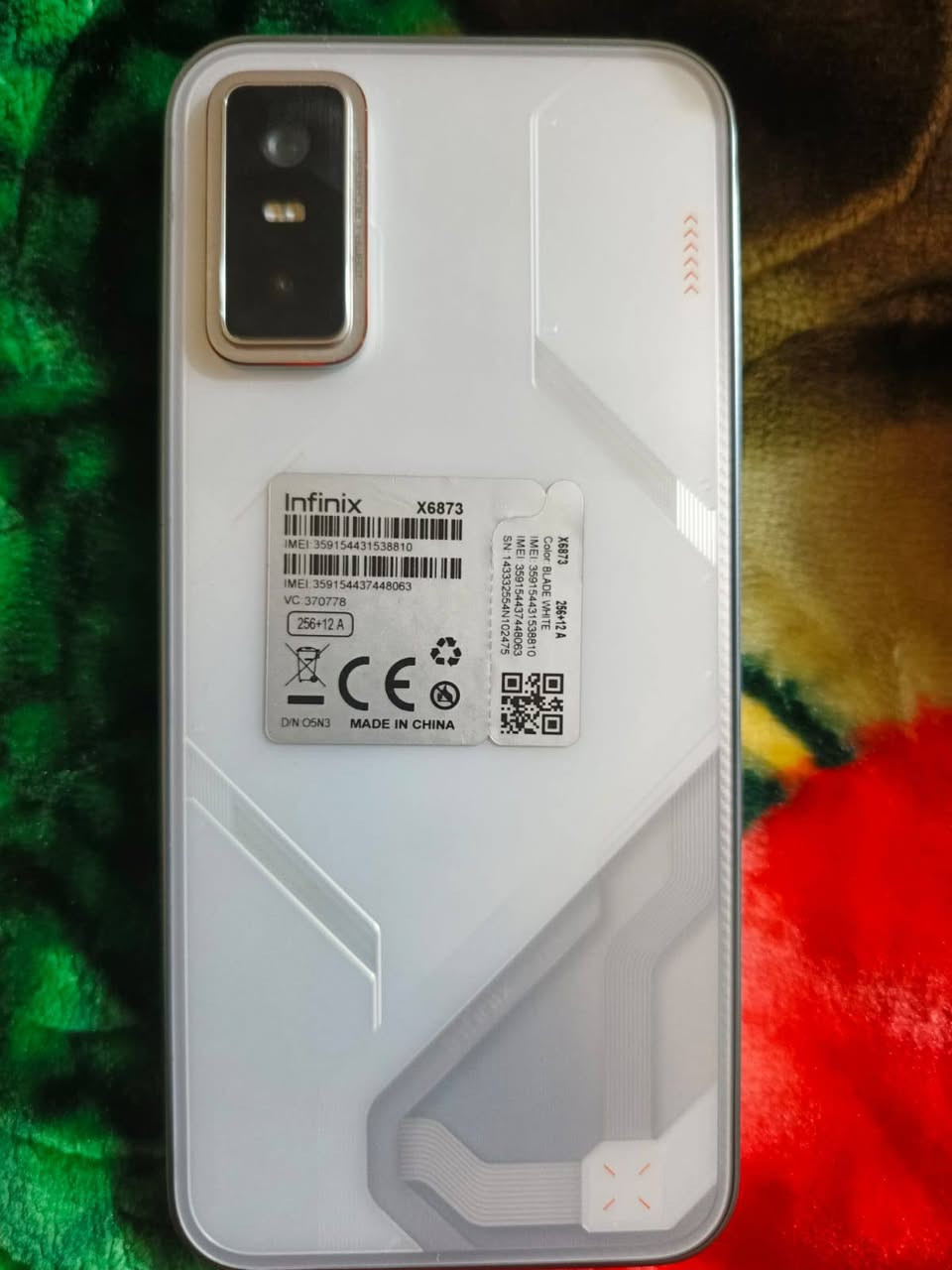 GT 30 pro
مستخدم 3 اشهر 
جهاز نظافه 100/100
ذاكره 256
بطاريه 97
هرتز الشاشه 144 
غراضه كامله السعر 310 
مكاني مدينة الصدر


**إذا كنت صاحب هذا الإعلان وتريد حذفه لأي سبب، رجاءا أرسل رسالة إلى الدعم الفني**