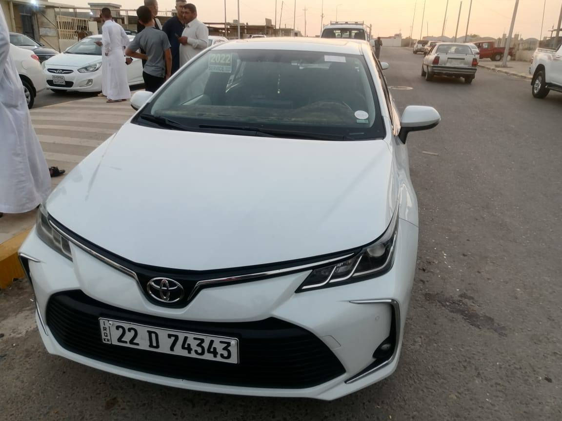 كورولا 2022 بنزين ساز فول موصفات 
تحكم ستيرن
دخول ذكي
اشاير بالمري
المري شفط
بصمه تشغيل
بصمه ابواب
بصمه جنطه
عداد دجتل
كامره خلفيه
حساس امامي
حساس خلفي
رادار امامي
ثلاث انضمه قياده
مانع انزلاق
تحديد مسار
شاشه اصليه
نضام قياده اسبورت
تبريد البيانو
تبريد قطعتين
ويل كب عدد 5
السياره سنويه لحد 2029
رقم شمالي انكليزي اربيل خليجيه 
ماشيه 211

سعر 175 وبيه مجال بسيط
للاستفسار مراسله الصفحه 
*********** مكان السياره 
***********
صلاح الدين بيجي 
ملاحضه يرهم مراوس بكامري 
21،22،23
