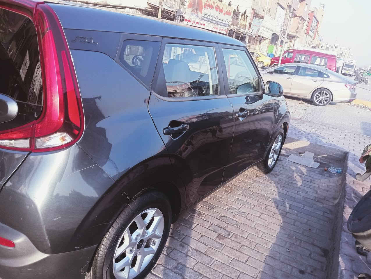 يا الله
كيا     صول  بغداد   .2022 
سيارة جديده  *********** 
🚙🚙🚙
محرك 2000 دوش 
شاشة ليزري جبيرة كامرا حساس
تحكمات ستيرن 
4 انظمه قيادة

حادث خفيفة جدٱ دعاميه  صور الحادث بالمشور 
السعر 135 §
