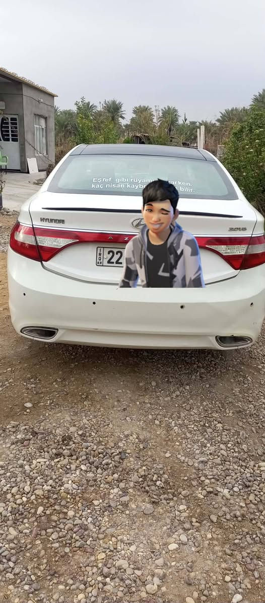 سلام عليكم   سونتا ازيره للبيع كامل  مواصفات  6 سنكدر  مكفول كير محرك  سياره حلوه نظيفه ضرره جاملغ خلفي بدون دواخل تحكمات ستيرن  كامل مواصفات  بصمه رقم شمالي شرط تحويل وفتحه بسقف  والهزه بعده ماساقطه  فول مواصفات سياره مشروطه مكاني بغداد  قضاء المحموديه  ناحية اللطيفية
*********** ***********   سعره خاص مامتواجد ع فيس تصال فقط
