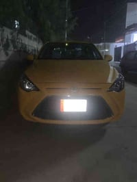 سياره يارس 2016 فول موصفات تخم تاير جديد  مع كابون بنزين حديدي جديد سي...