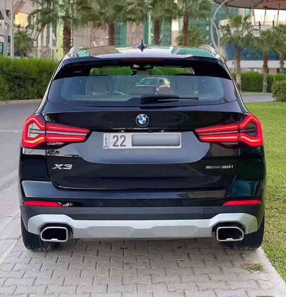 BMW
X3 
2022
بيهه صندوق مبدل ابلادي بدون صبغ
ماشيه 60,000 km  
Sdrive

مواصفات
الكاميرا الخلفية
سقف بانورامي
صندوق كهربائي
التحكم على المنحدرات
ندفئة المقاعد
فتحة السقف
مراقبة النقطة العميا
التحكم التلقائي في درجة الحرارة
نظام فرملة الطوارئ
8 وسادة هوائية
المصابيح الأمامية ليد
لوحة قيادة رقمية
إنارة محيطية
أبل كاربلاي
نحذير من الاصطدام الأمامي
Eco pro
دبل اكزوست 
السعر 29000$ وببهه مجال بسيط للشراي 
للاستفسار 
***********
