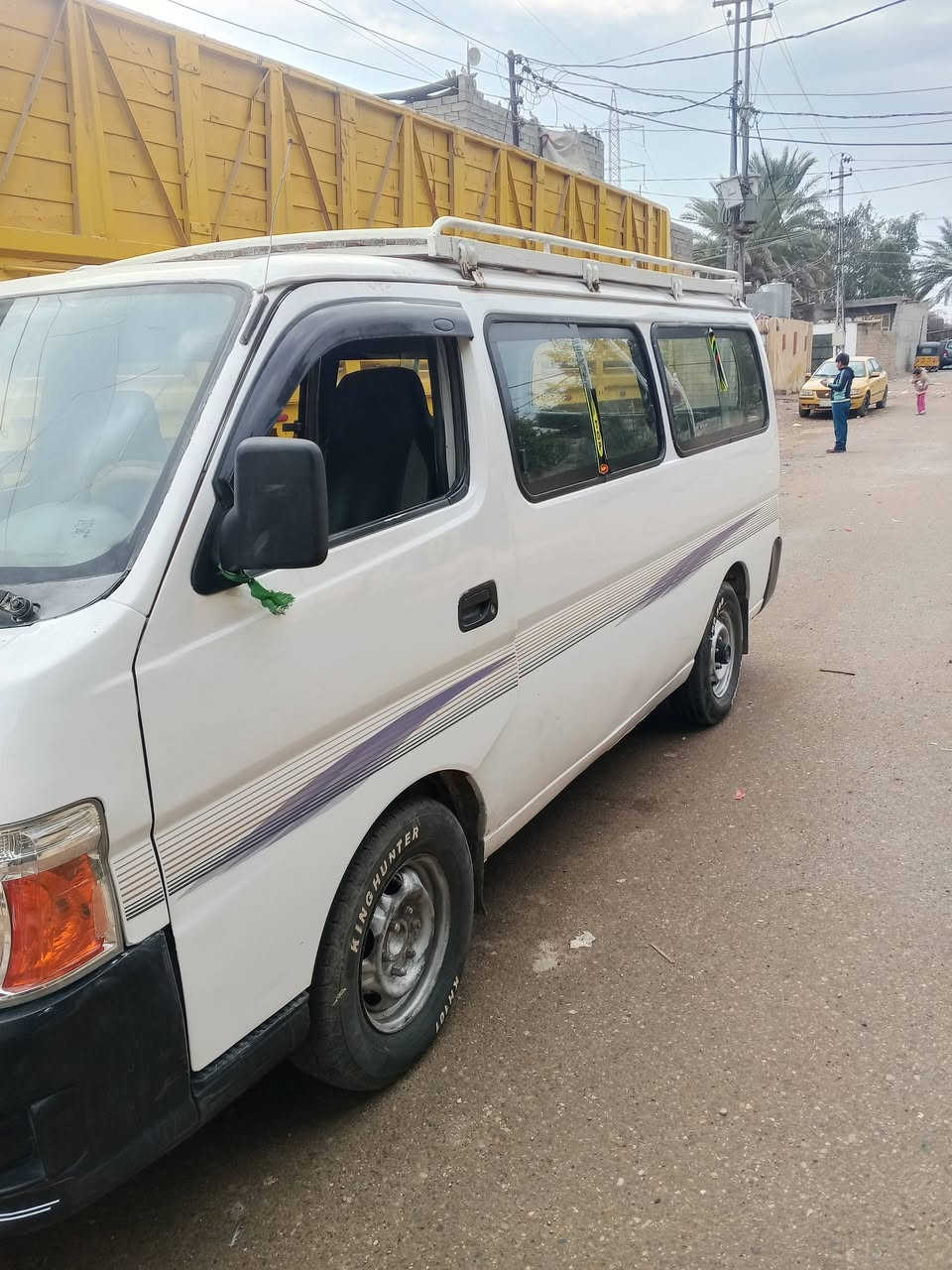 السلام عليكم نيسان اورفان للبيع مكينه كاز مسكر موديل 2007 كير مكينه جدا تحويل ثاني يوم رقم بغداد السعر 95 وبيه مجال قليل مكلف بالنشر فقط الانتصال ***********
