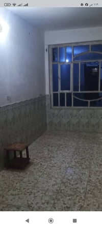 الدار للايجار المساحه 200م طابق واحد غرفتين وصاله ومطبخ كليدور مجمع صح...