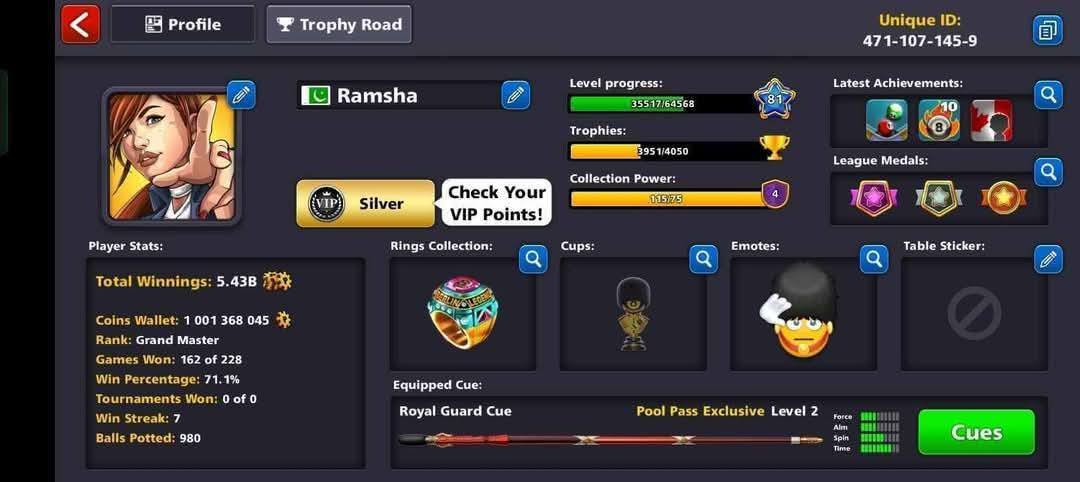 متوفر حسابات مليار كوينز مربط فيس وجميل يتغيره باسوورد بسعر رايق باذن الله استقبال جم


**إذا كنت صاحب هذا الإعلان وتريد حذفه لأي سبب، رجاءا أرسل رسالة إلى الدعم الفني**