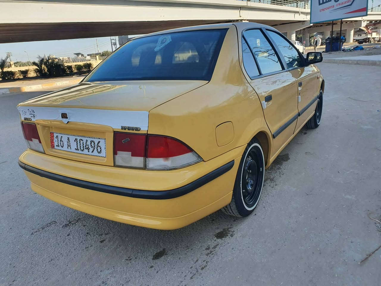 السلام عليكم 
سمند موديل ٢٠١١
مكفوله من ضربه وتبديل بيه رشات صبغ 
مصفره هيئه وغرامات 
تبريد ثلج 
مداور ثاني يوم 
سنويه ال ٢٠٣١
سياره جاهزه كبل شارع 
سعر ٤٥ بيه مجال
مراوس حسب قناعه  
مكاني ديوانيه / ***********
