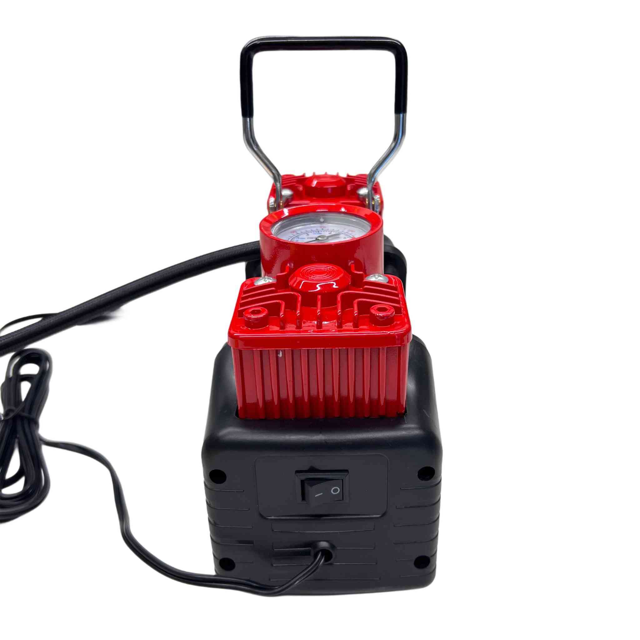 كمبريسر هواء محمول Bihart للسيارة 12V – ضغط قوي حتى 150 PSI
• كمبريسر هواء محمول من Bihart مصمم لنفخ إطارات السيارة بسرعة وسهولة، بحجم عملي وأداء مناسب للاستخدام داخل السيارة.
• يعمل على DC 12V ومناسب للاستخدام عبر منفذ 12V في السيارة.
• يوفر تدفق هواء أقصى 85 لتر/دقيقة لسرعة أفضل في النفخ.
• يدعم ضغط تشغيل أقصى 150 PSI مع إعادة تشغيل حتى 200 PSI.
• مزود بـ خرطوم هواء بطول 6.5 مع عداد ضغط ومشابك نحاسية صلبة.

• يحتوي على إضاءة LED ساطعة مع تشغيل سهل وتقنية ثبات أثناء الاستخدام.

• يتضمن حماية حرارية أوتوماتيكية للمحرك ضد ارتفاع الحرارة، مع حقيبة حمل قوية مرفقة.

• العلامة التجارية: Bihart
• نوع المنتج: Air Compressor / كمبريسر هواء محمول
• نوع الطاقة: DC 12V
• أقصى تدفق هواء: 85 لتر/دقيقة
• أقصى فولتية: 13.8V
• أقصى سحب تيار: 30A
• أقصى ضغط تشغيل: 150 PSI
• أقصى ضغط إعادة تشغيل: 200 PSI
• أقصى حرارة محيطة: 60°C
• أدنى حرارة محيطة: -55°C
• زمن التشغيل الأقصى: 40 دقيقة عند 40 PSI
• درجة الحرارة لزمن التشغيل: 24°C
السعر 22,000


**إذا كنت صاحب هذا الإعلان وتريد حذفه لأي سبب، رجاءا أرسل رسالة إلى الدعم الفني**