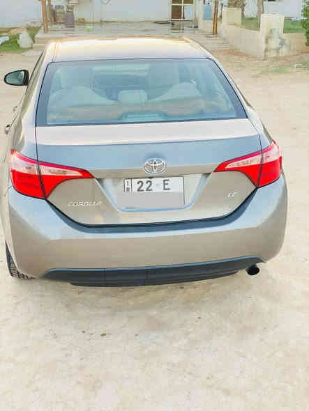 السلام عليكم
كورلا 2018  LE  للبيع
رقم اربيل دولي ب اسمي شرط التحويل
محرك كير صدر تايرات شرط 
ضرر ثلاث قطع بونيد وجاملغات اماميه امبدلات تجاري 
السعر 132 $ وبيه مجال
نقد فقط
*********** 
المكان الحويجه تل علي 

- [ ]
