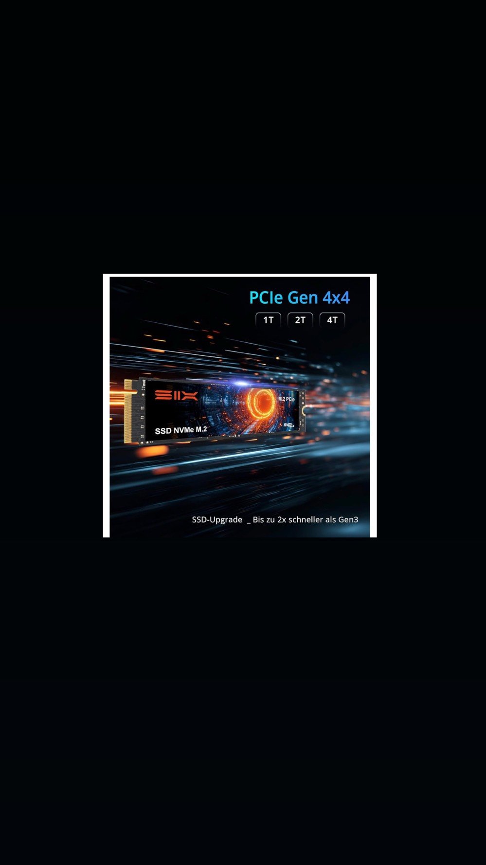 هارد m.2 مفول سرعه 7350 جيل 4 
السعه 1T