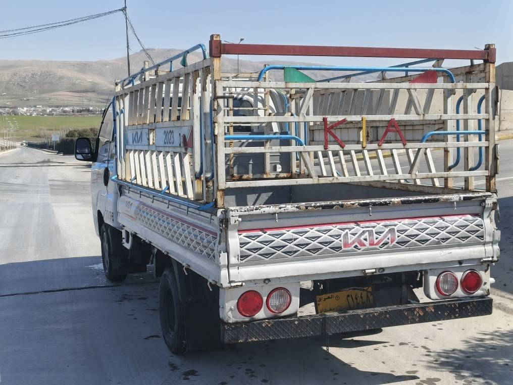 ماشااللە🧿
کیا ساخ ساخ 
مۆدێل 2014
مکینەی 2700 مەمپو نۆزڵ  مەرغوبی بازاڕ 
کامل مەسرەف
ناو بۆدی 
چەمچە 
قاعی تێ گیراوە 
گێڕ مەکینە ئەکسل کامل بەشەرت
ژ.م/***********
ژ.م/*********** السليمانية, العراق
