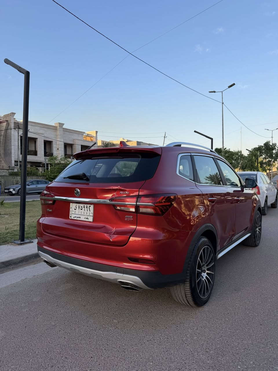 سلام عليكم
ام جي موديل 2021 MG XR 5
مابيه. صبغ فقط بارد وبيه طخه بل صندوك
ماشيه 79
بنورما 
وبصمه
حساس خلفي 
داخل احمر 
تبريد خلفي
صندوك شفط
مكانه  حي العدل 
***********
107وبيه مجال بسيط
