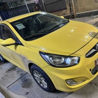 عندي سيارة للبيع سياره هيونداي اكسنت خليجي سياره موديل 2012 سياره شرط ...