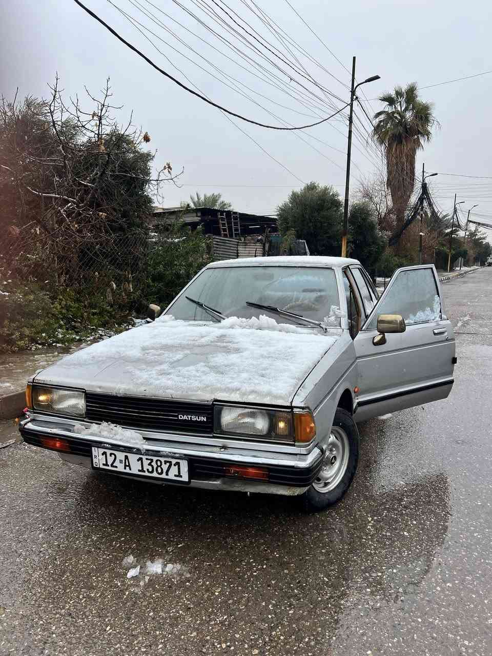 سلام عليكم
للبيع داتسن 80 رقم دولي نينوى
كاربون بانزين محرك جديد كير عادي تبريد تدفئه تأيرات جديد طخم جديد  سياره علا تفاصيل أكثر علا رقم الهاتف ‏‪***********
