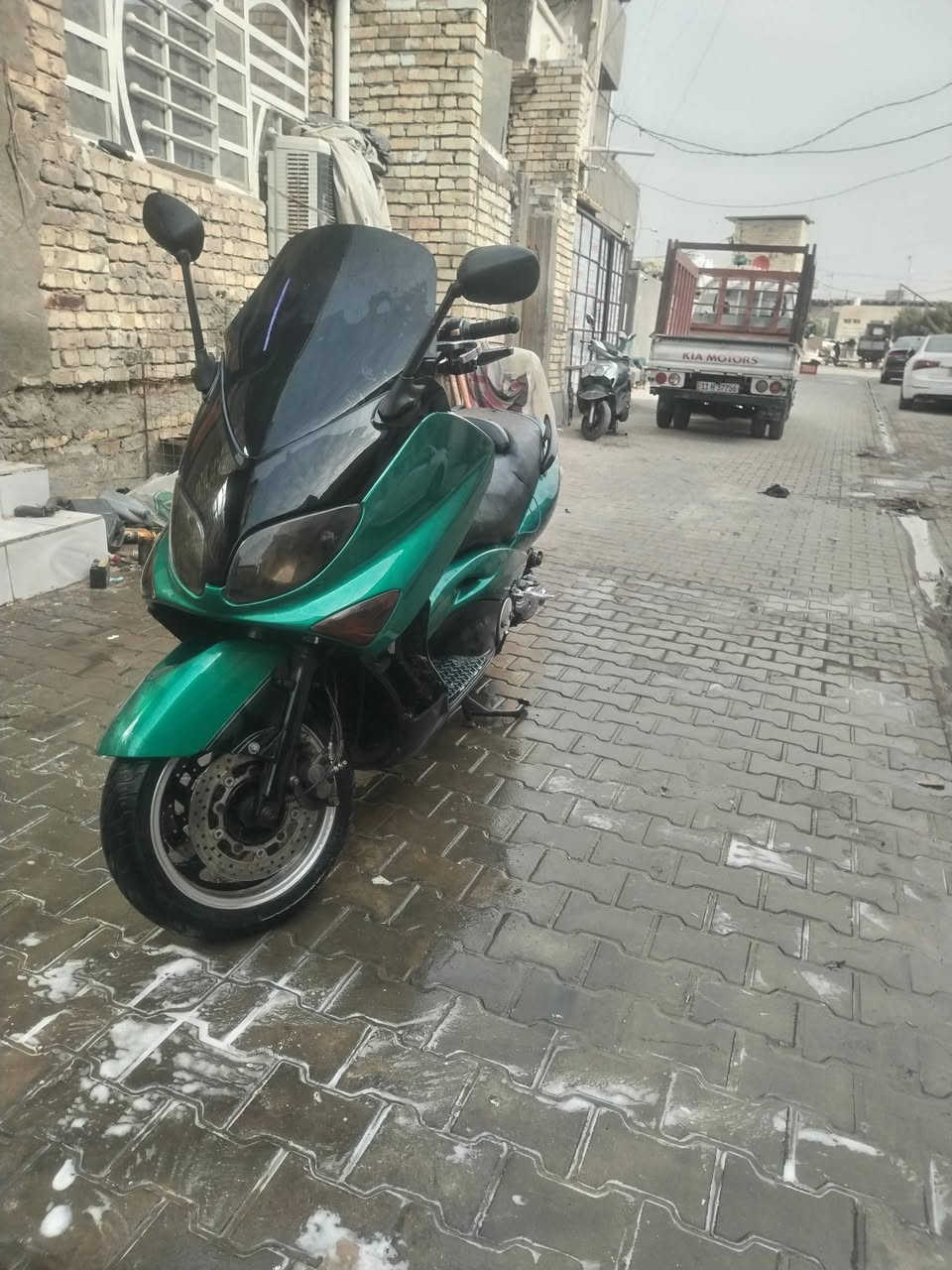 بسبب لوعود كاذبه
سلام عليكم تي ماكس 2008 اوراق كامله. دراجه شغاله بس صوت بلكور. كفرات كامله. كلشي شغال بيها اريد مراوس سعره 15 وبيه مجال شراي يراسلني واتساب ***********
