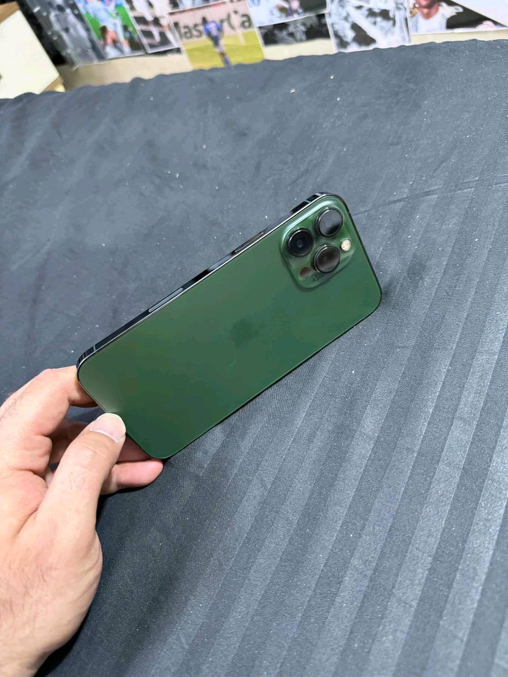 ***********
ايفون 13pro max
الذاكرة 512
البطارية 80
الجهاز نضيف كلش شخط مابي ومداخل اي تصليح
كارتونة الجهاز وملحقاتة كامل موجودة
السعر 750 الف