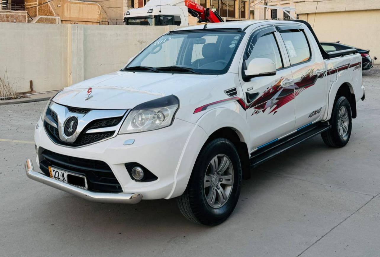 ئۆتۆمبێل: فۆتۆن مۆدیل ٢٠١٥ 

گێر و مەکینە بیلادی مستەربۆشی 
دەبل ئێرباگ و ناو فۆرمیکە حەساس  

ســــعر $ یەک کۆمێنـت بکە راســـتەوخۆ بــۆ دێـــت🟢

قفل مەرکەزی چوار جام کارەبا ئاوێنە کارەبا
 لایت حەدەسە و ئەلقە زینۆن شکل نوێ 
بەرز تەبرید سارد و گەرم بەشەرت گێر و مەکینە 
ئاکسل و شانسی هەمووی بەشەرت 
سەنەوی ژینگە و رەقەم و فاحس و هەزە نوێیە
 رەقەم هەولێر بەناو کردن و غەرامە بەشەرت 
دەحامی لۆ دەحامی بەشەرت بێ سبوغ بێ لیدان زۆر خاوێن ماوەتەوە

ژمارەی خاوەن سەیارە:***********
