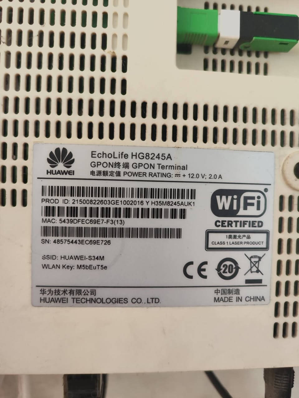 السلام عليكم اهل الخبرة اني اشتراكي ftth
ابو ال35 الف 60 ميكا والراوتر tp link archer c50 
يحتاج تبديل


**إذا كنت صاحب هذا الإعلان وتريد حذفه لأي سبب، رجاءا أرسل رسالة إلى الدعم الفني**