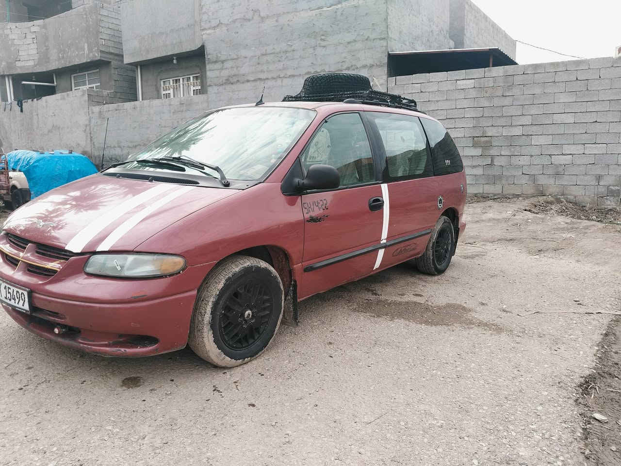 السلام عليكم  سياره دوج كرفان موديل 2000السياره خير من الله المكينه كالوبر بلادي الحداديه 60/100 المكان ديالى جديده الشط  سعر 45وبيه بسيط الاستفسار  ***********
