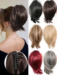 قراصة شعر • باروكة • شعر الياف