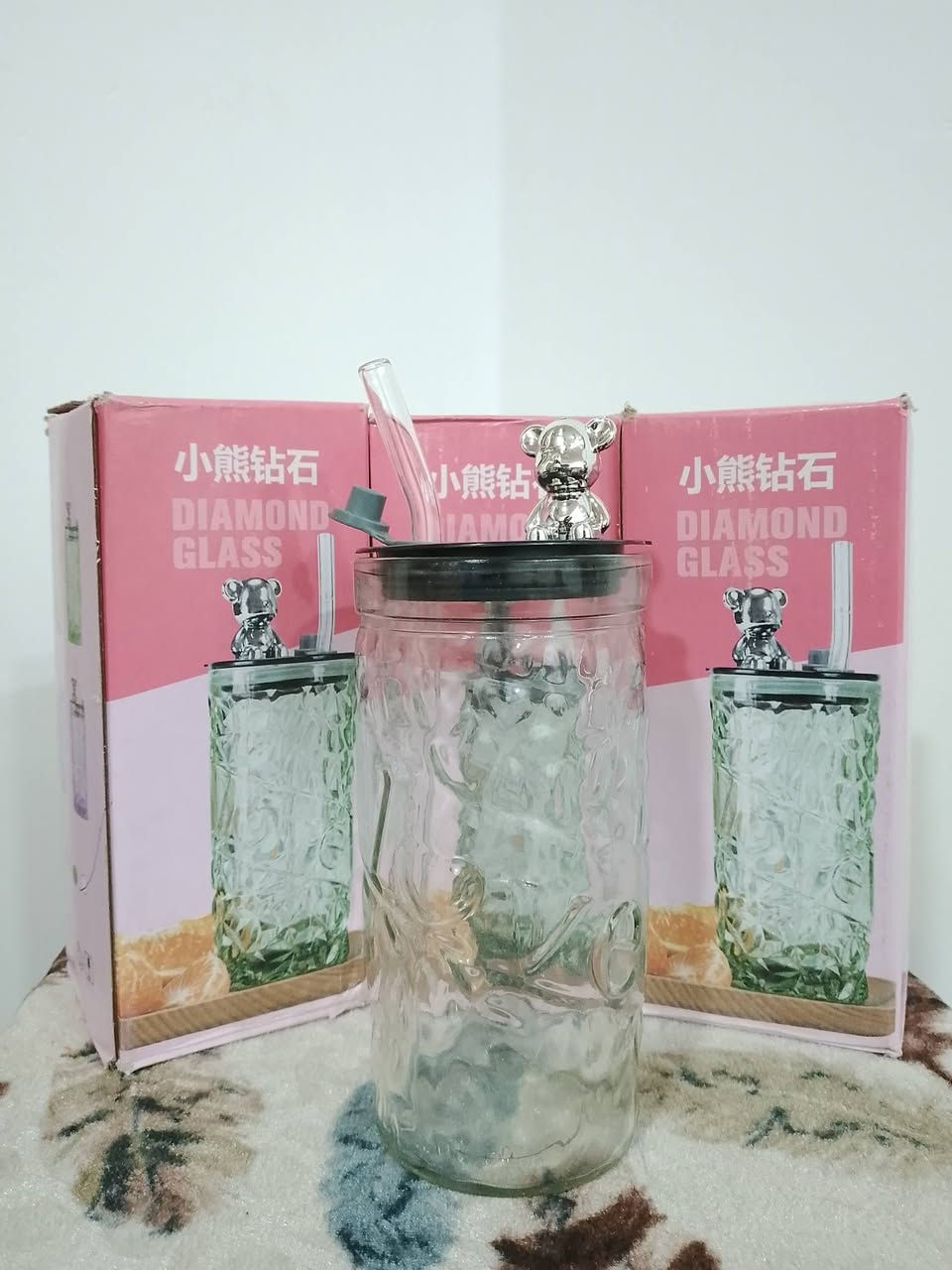 السلام عليكم
🔴عرض خاص لاصحاب المحلات🔴

كلاص زجاجي ابو القصبة حتى القصبة زجاجية الحجم 500 مل 

شكل جميل وحلو 

🔴البيع كمية شلع

🔴 تقريباً يطلعون  { 54 } قطعة

يتوفر بثلاث الوان [ الاخضر /القهوائي/ الشفاف ]

اكثر كمية الوان الشفاف 

بيع بأقل من سعر الجملة سعر القطعة 750 دينار مع التوصيل شكد يطلعون عدد القطع نتحاسب وبيهم مجال ✅ 

الاتصال على الرقم( *********** )
 او مراسلة واتساب
